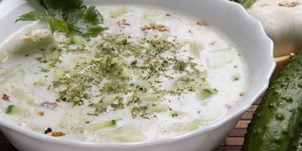 Рецепт окрошки на мацони по-азербайджански