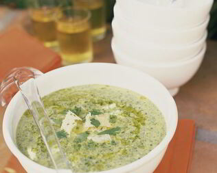 Окрошка на сметане