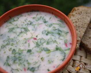 Окрошка На терке