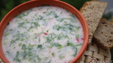 Окрошка На терке