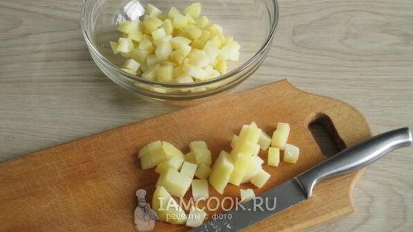 окрошка на воде с майонезом и уксусом