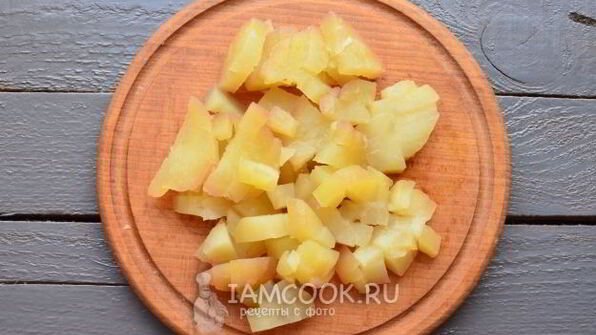 окрошка с колбасой на уксусе