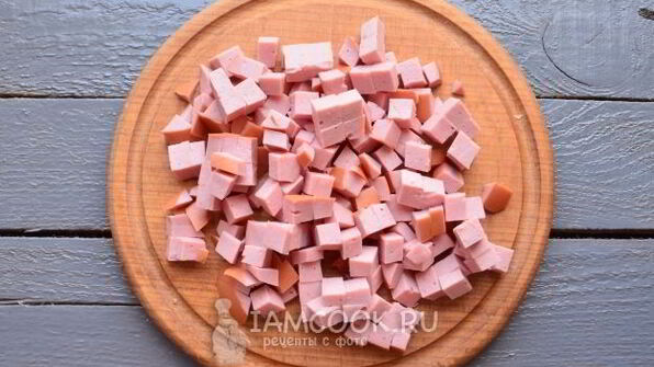 окрошка с колбасой на уксусе