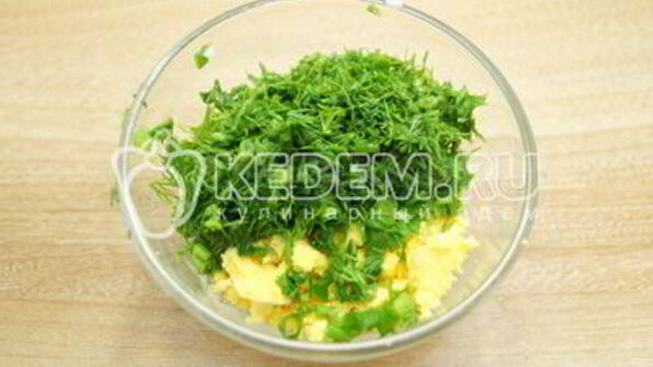 окрошка с курицей на квасе