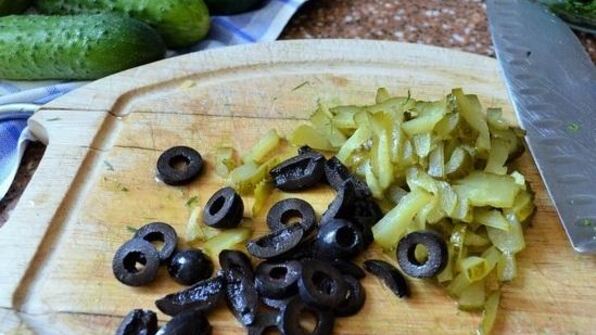 окрошка с рыбой