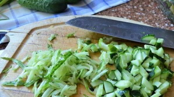 окрошка с рыбой