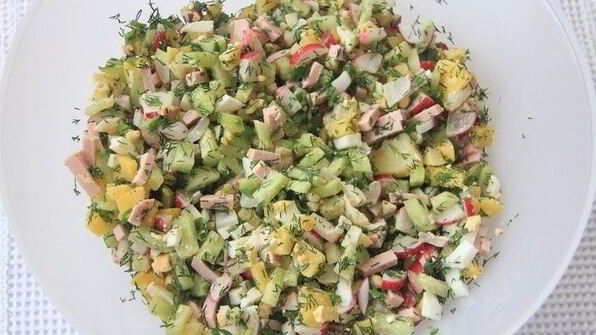 окрошка традиционная