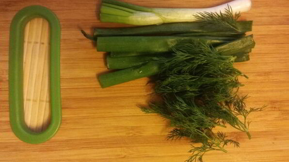 окрошка весенняя