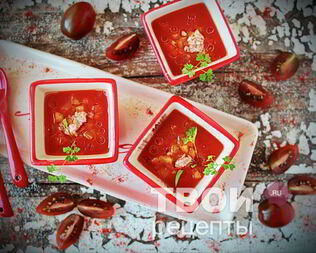 Томатная окрошка