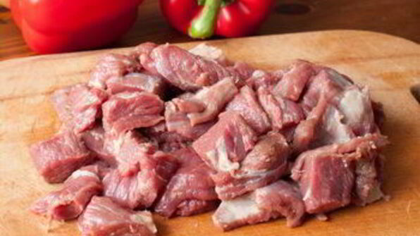 острый мясной суп с фасолью