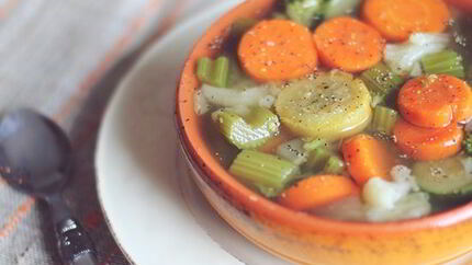 Овощной суп из замороженных овощей