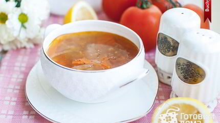 Овощной суп по-египетски