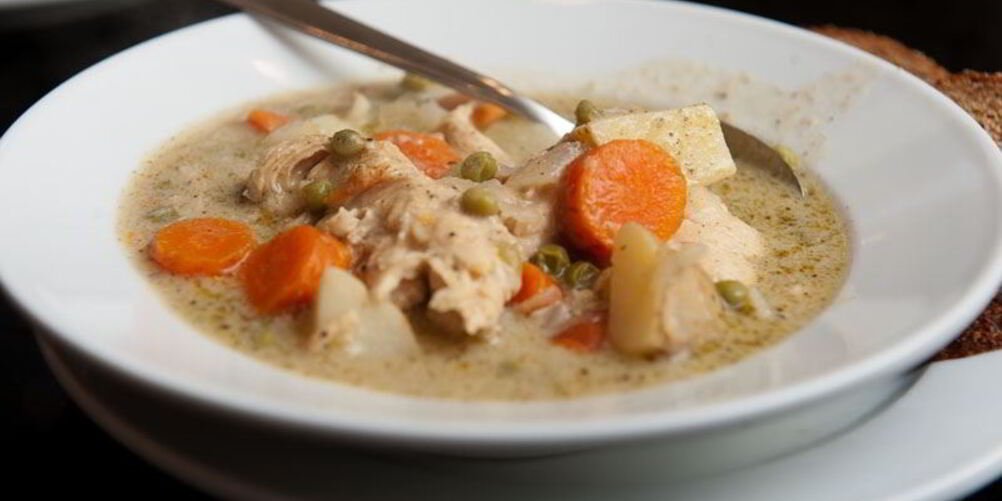 Рецепт овощного супа с курицей