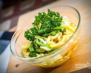 Овощной суп с лапшой