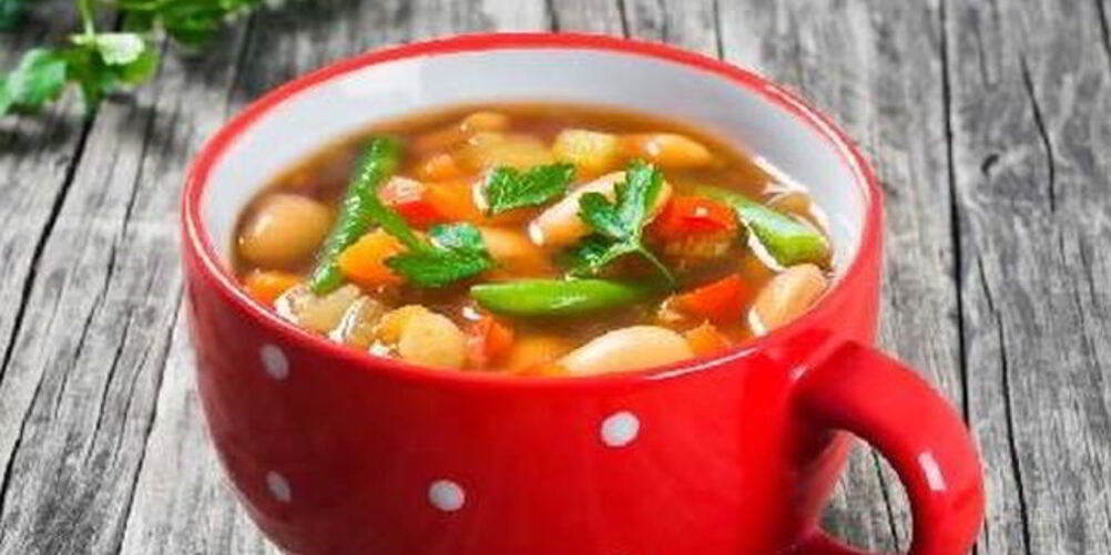 Рецепт овощного супа с пастой