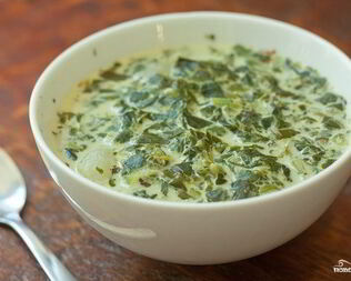 Овощной суп с сельдереем