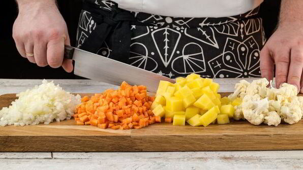 овощной суп с зеленым горошком