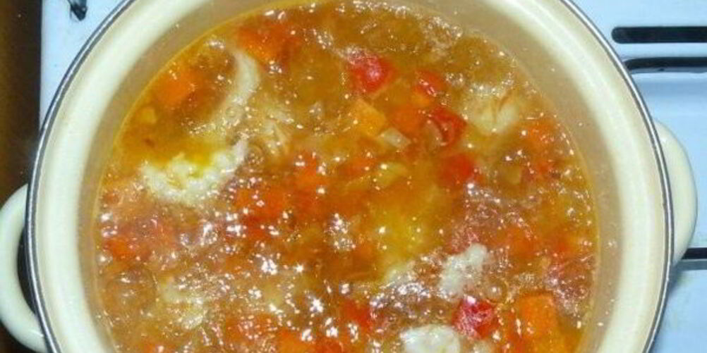 Рецепт овощного супчика