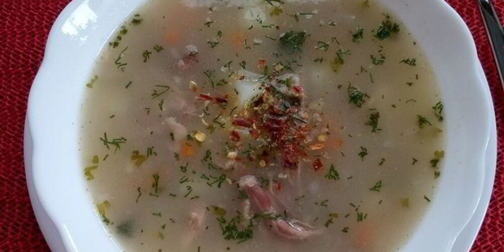 Рецепт овсяного супа с индейкой и овощами