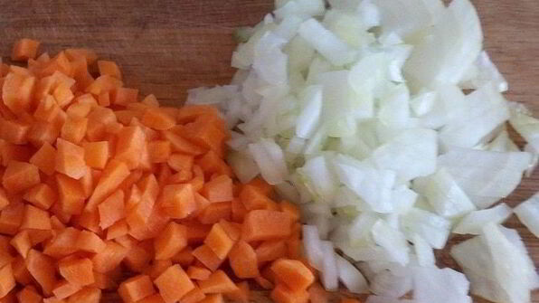 овсяный суп с индейкой и овощами