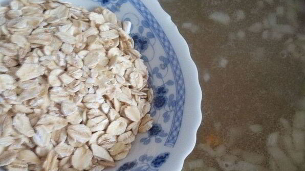 овсяный суп с индейкой и овощами