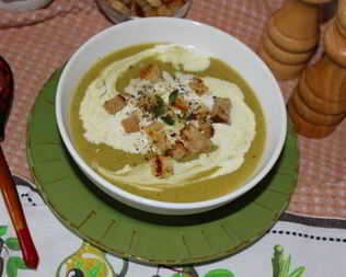 Сливочно-овощной крем-суп