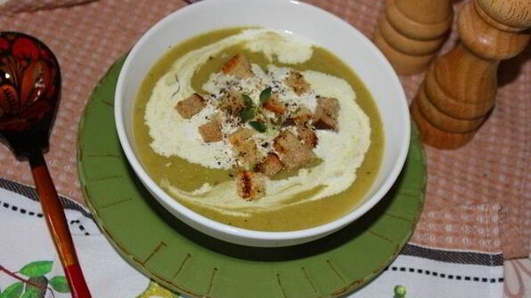 сливочно-овощной крем-суп