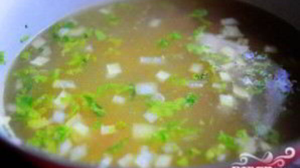 суп минестроне с пастой