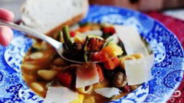 суп минестроне с пастой