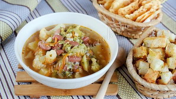 суп минестроне