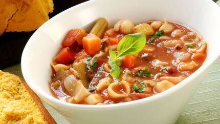 Зимний суп минестроне
