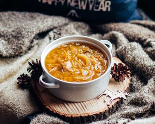 Суп с грибами