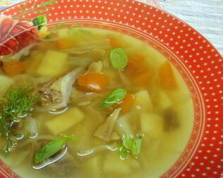 Суп с капустой