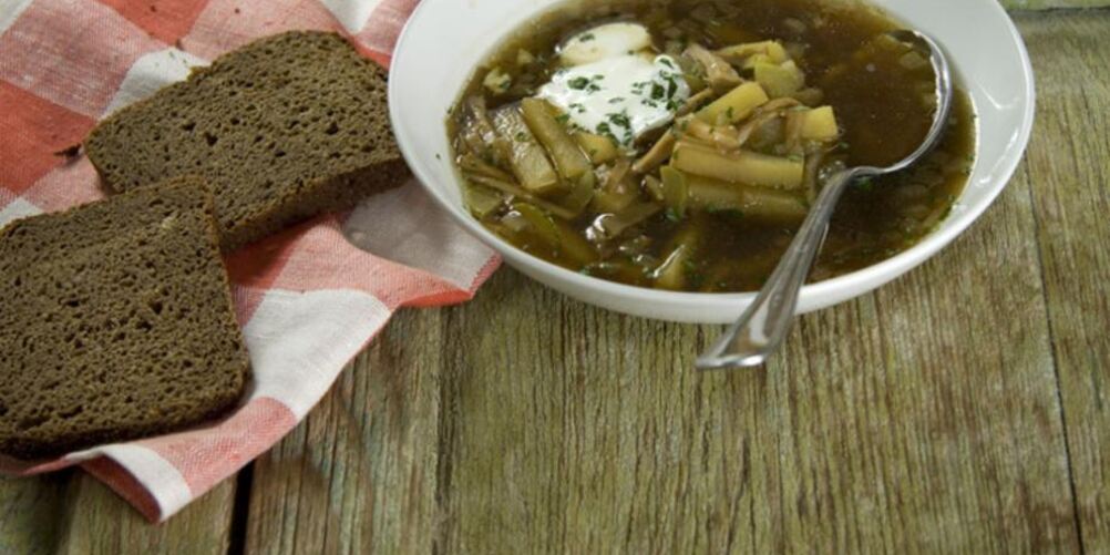 Рецепт рассольника с грибами по-суздальски