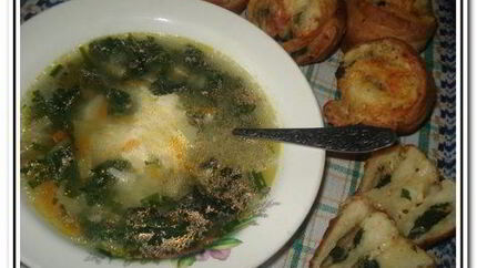 Рассольник с крапивой