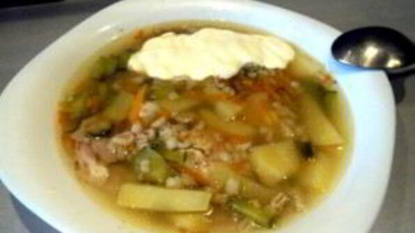 рассольник с курицей в мультиварке