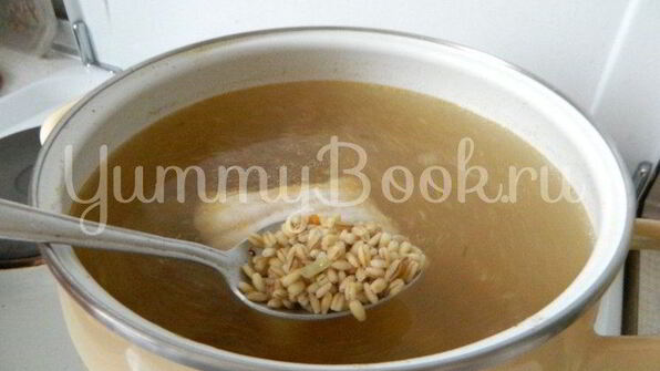 рассольник с перловой крупой