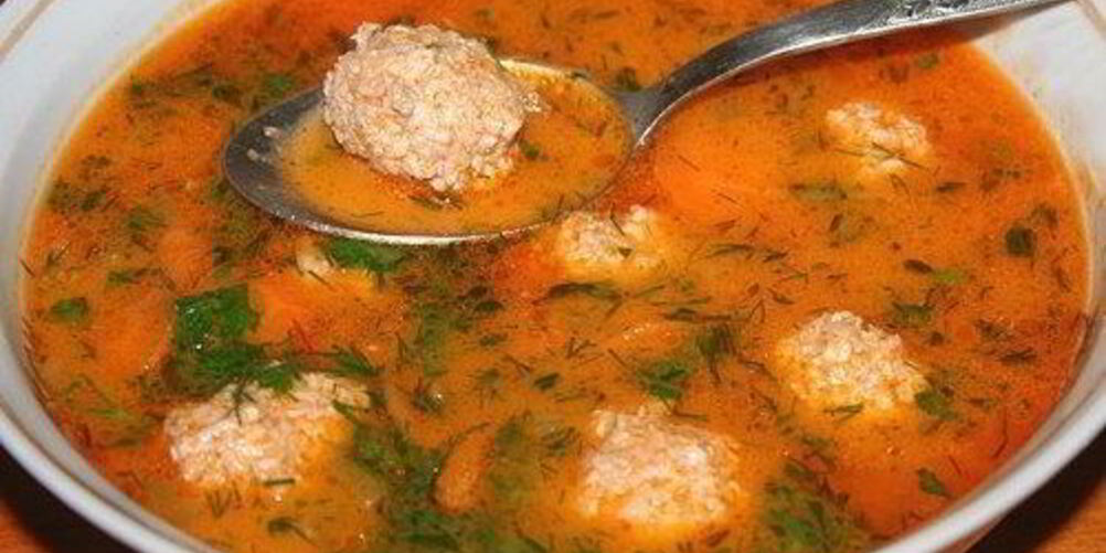 Рецепт рассольника с рисом и куриными фрикадельками