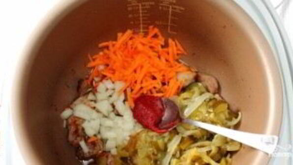 рассольник со свининой в мультиварке