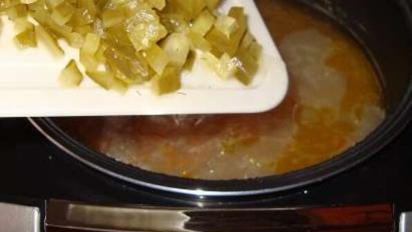 рассольник в мультиварке