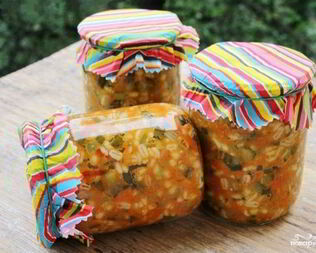 Заправка для рассольника с перловкой на зиму