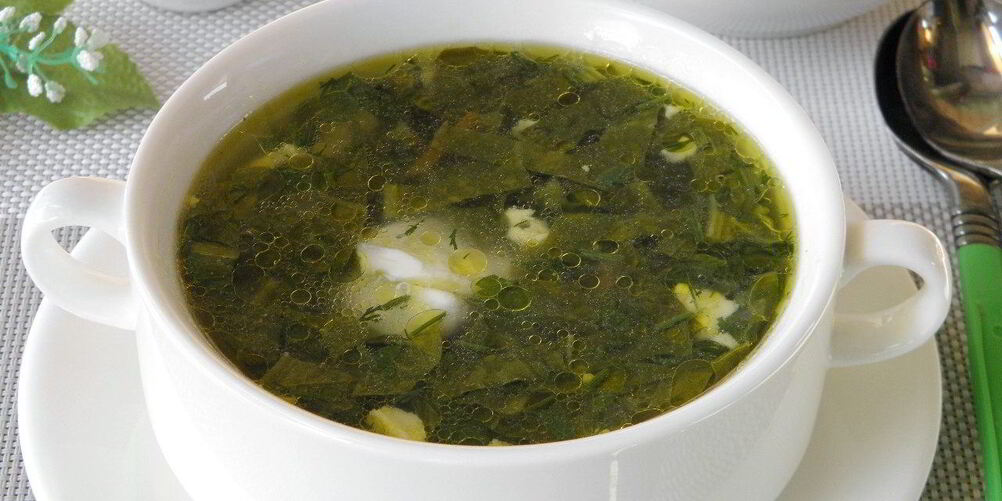 Рецепт щавелевых щей