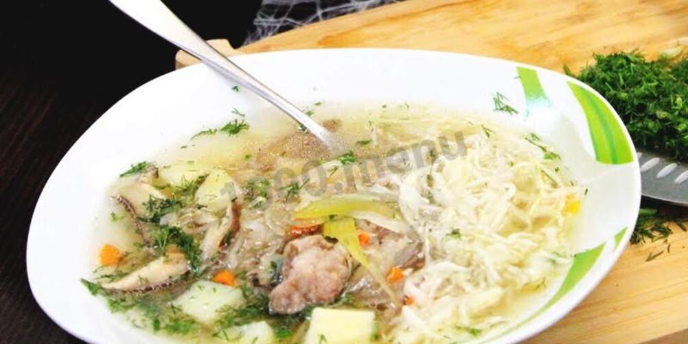 Рецепт щей из кислой капусты в мультиварке