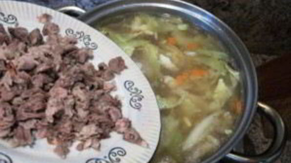 щи из квашеной капусты со свининой