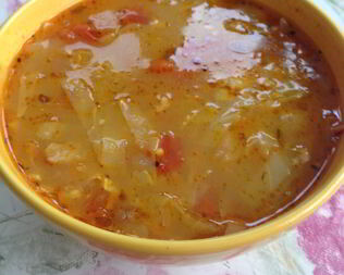 Щи из свежей капусты