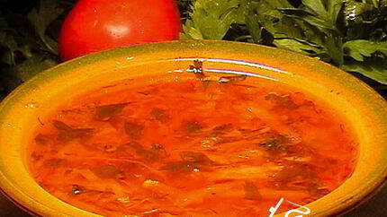 Щи с грибами