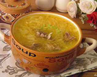 Щи суточные из квашеной капусты