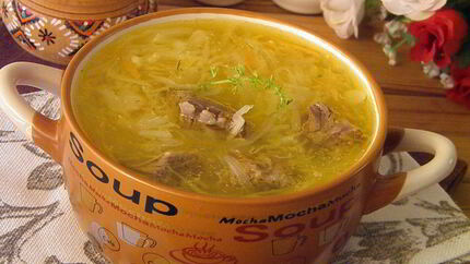 Щи суточные из квашеной капусты