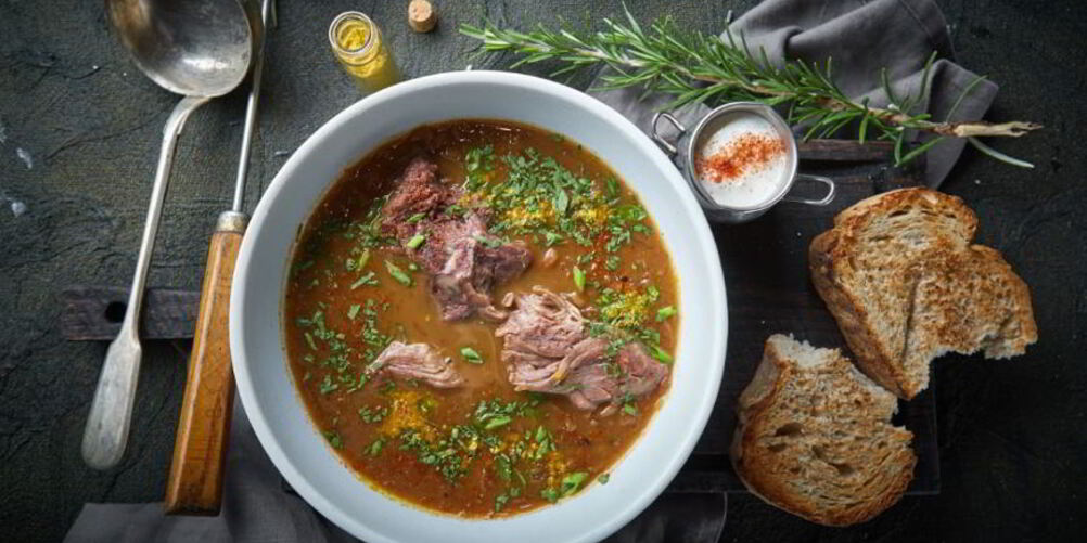 Рецепт томленых в печи суточные щи с белыми грибами