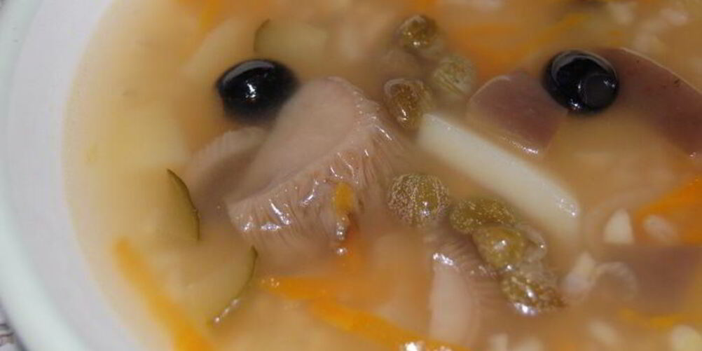 Рецепт грибной сборной солянки